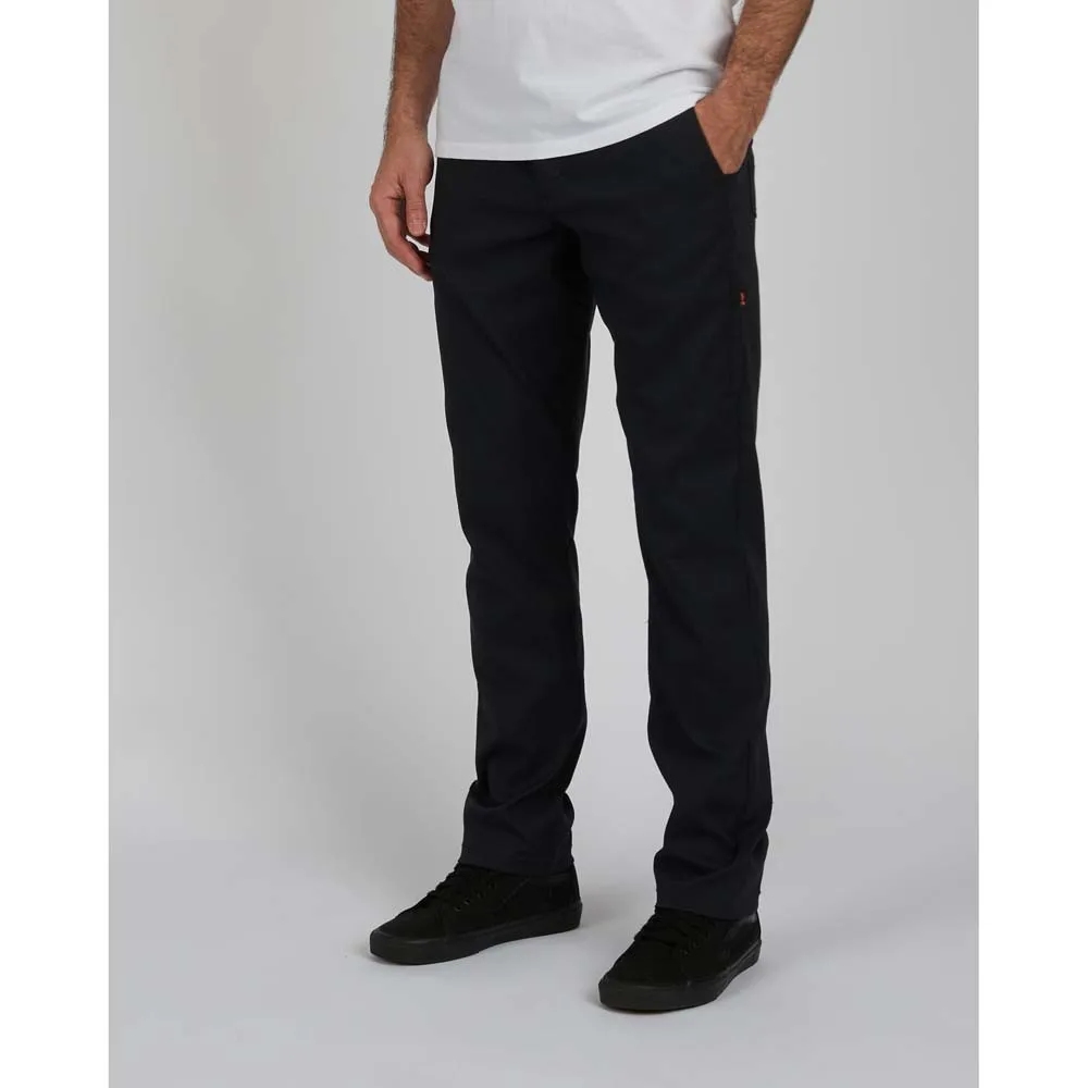 Купить Salty crew 30135040-BLK-28 Технологичные брюки Midway Черный Black 28 7ft.ru в интернет магазине Семь Футов