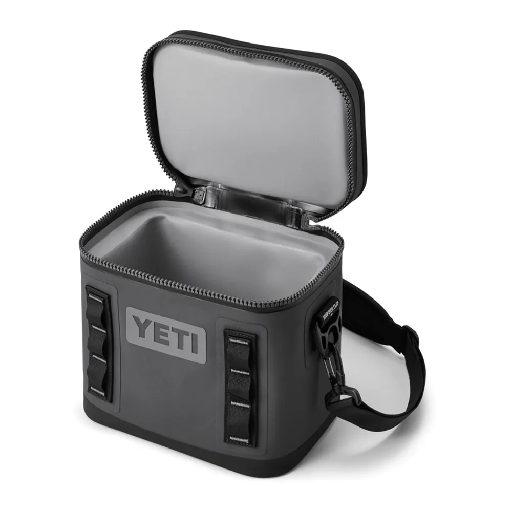 Купить Yeti 70000002198 Мягкий переносной кулер Hooper Flip 8L Charcoal 16x27x3 7ft.ru в интернет магазине Семь Футов