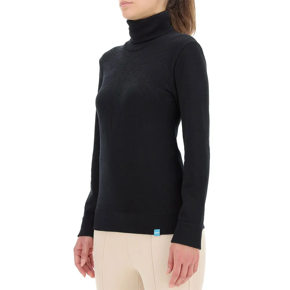 Купить UYN o102160-b000-l Базовый слой с длинным рукавом Snowcrystal 2ND Turtle Neck Black 30x25x2 7ft.ru в интернет магазине Семь Футов