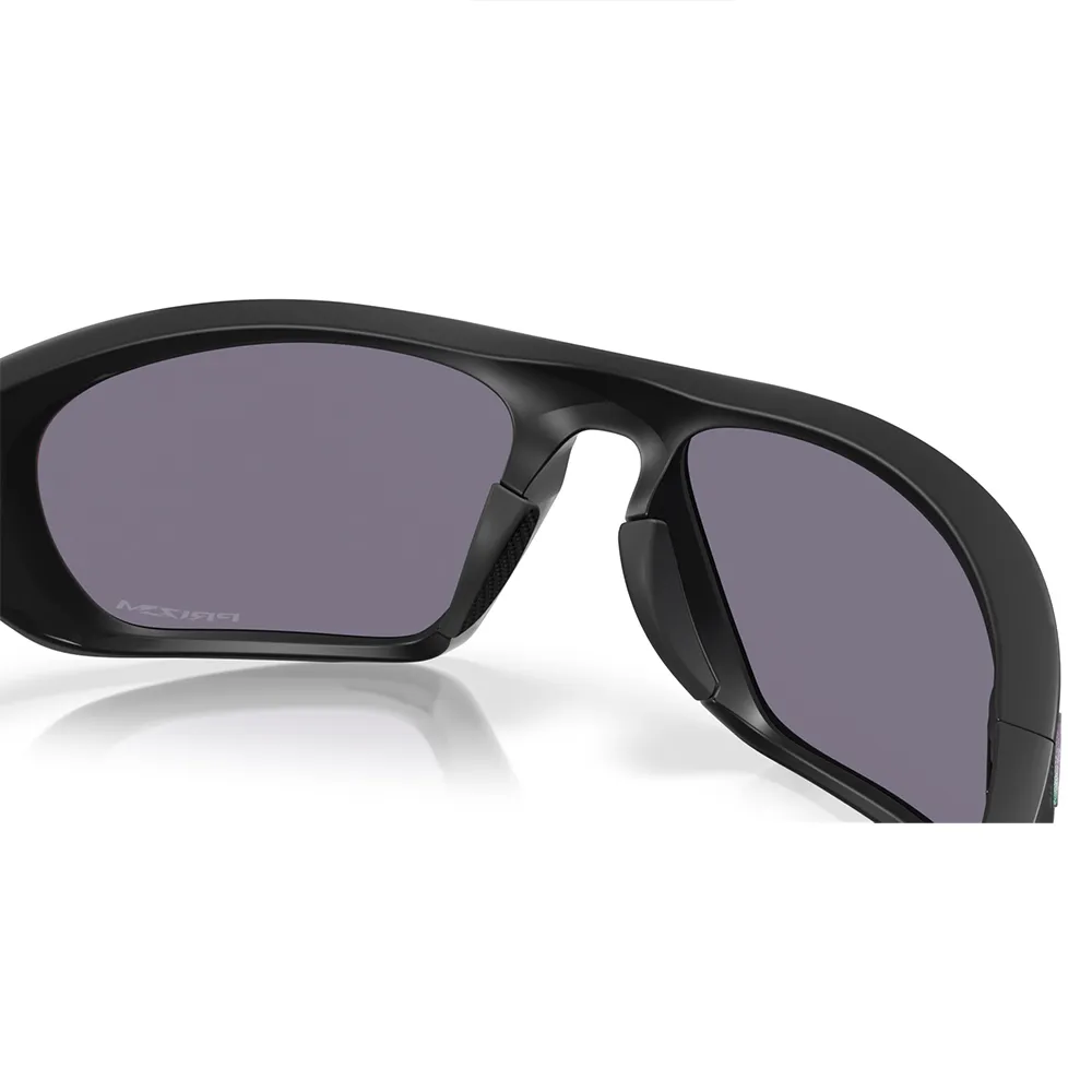 Купить Oakley OO9431-0260-60 Солнцезащитные очки Lateralis Бесцветный Matte Black Ink Prizm Grey/CAT3 7ft.ru в интернет магазине Семь Футов
