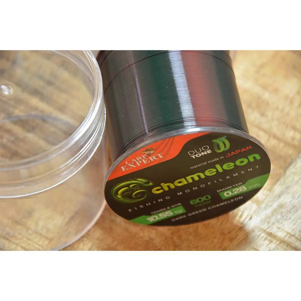 Купить Carp expert 33201-325 Монофиламент Chameleon 300 m Бесцветный Shiny Dark Green 0.250 mm 7ft.ru в интернет магазине Семь Футов