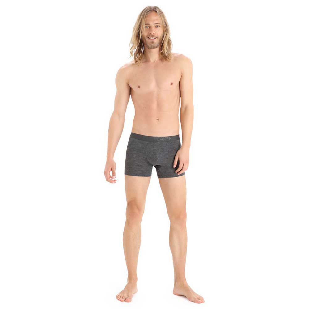 Купить Icebreaker 105246034L Боксёр Anatomica Cool-Lite Черный Monsoon Heather L 7ft.ru в интернет магазине Семь Футов