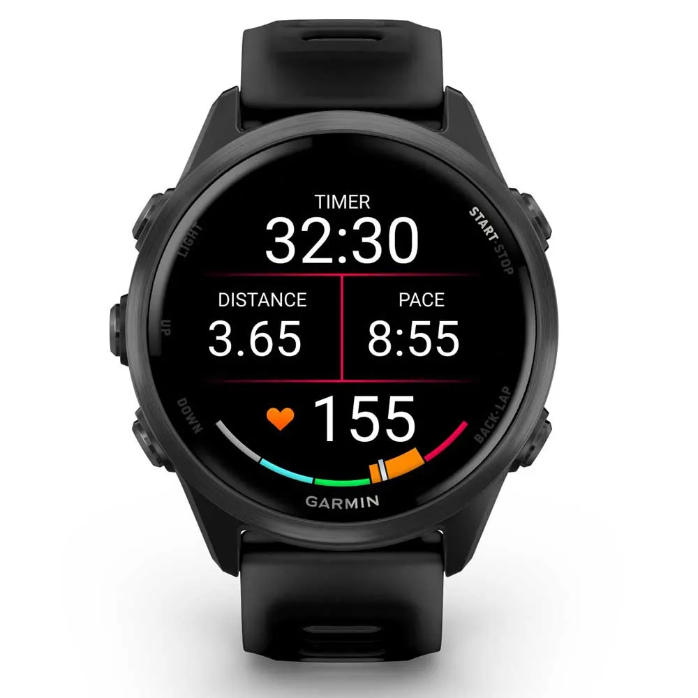 Купить Garmin 010-02970-00 Reloj Forerunner 570 42 mm Черный  Slate Gray Aluminum / Translucent Black / Black 7ft.ru в интернет магазине Семь Футов