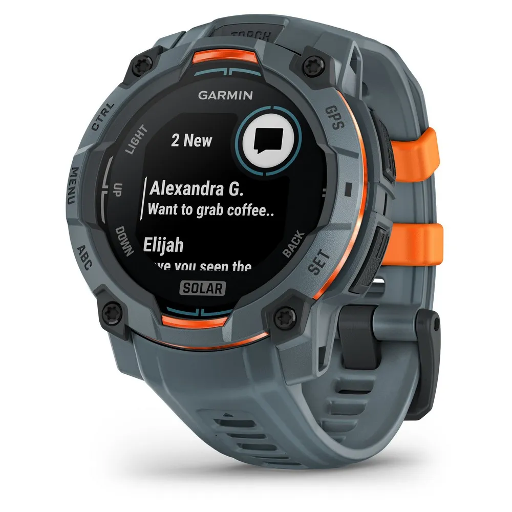 Купить Garmin 010-02934-01 Часы Instinct 3 45 mm Solar  Grey / Grey 7ft.ru в интернет магазине Семь Футов