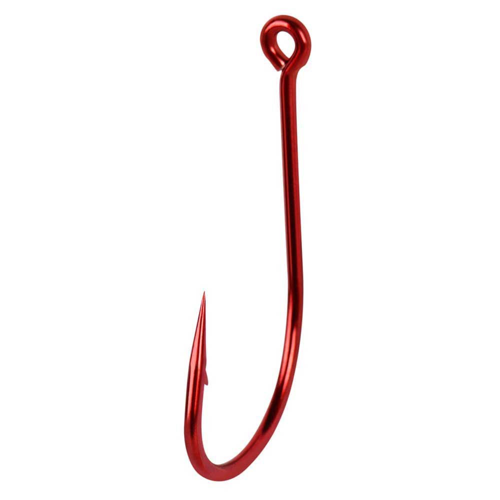 Купить Mustad 7766NP-NR-2-U10 одноглазый крючок Tarpon  Nickel Red 2 7ft.ru в интернет магазине Семь Футов