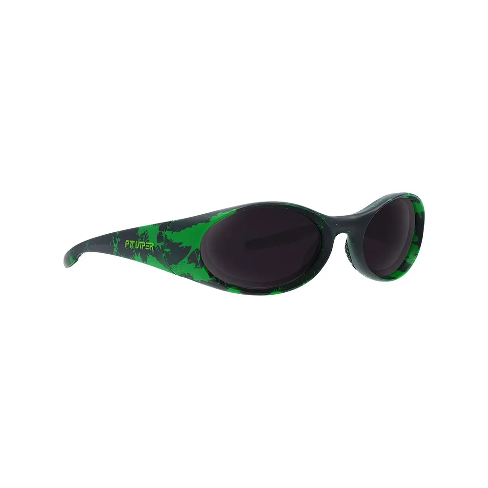 Купить Pit viper E-MN-BIGREEN-PCA Солнцезащитные очки The slime Зеленый Smoke 7ft.ru в интернет магазине Семь Футов