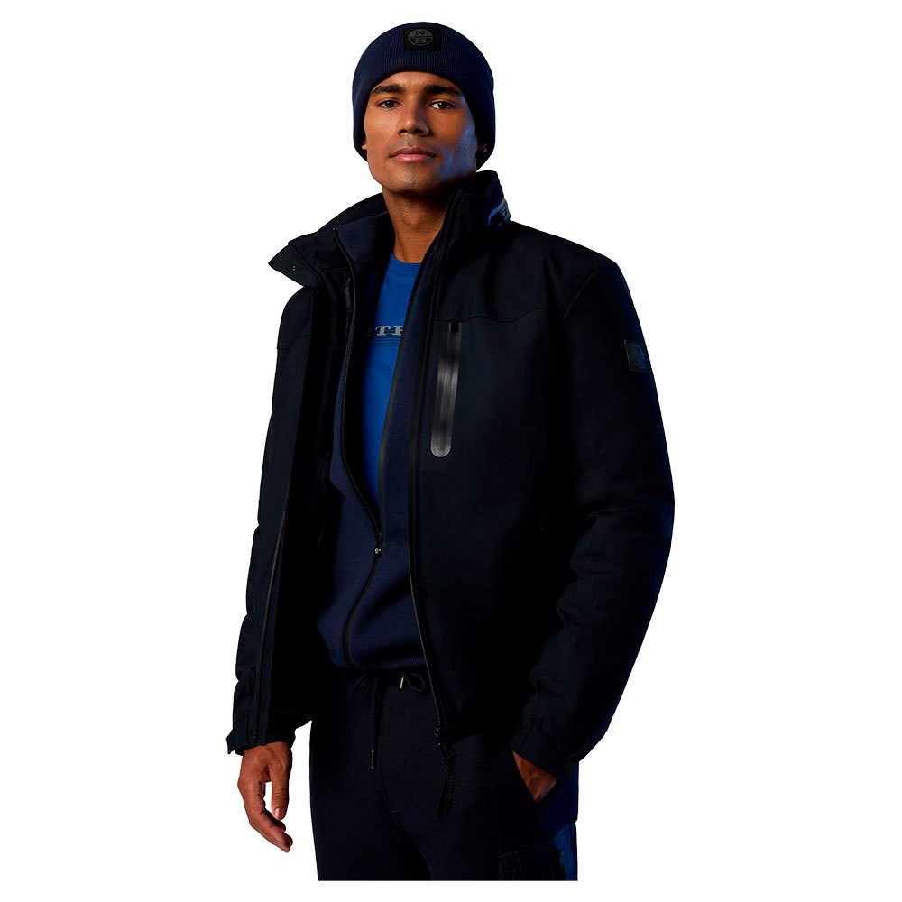 Купить North sails 603264-0802-3XL Куртка North Tech Sailor Голубой Navy Blue 2XL 7ft.ru в интернет магазине Семь Футов