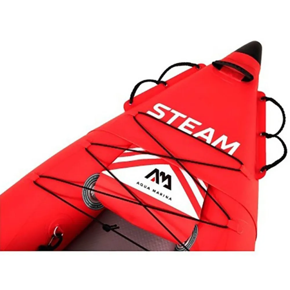 Купить Aqua marina st-412 Набор надувных байдарок Steam K2 Professional Blue / White/ Red 77x31x54 412 x 80 cm 7ft.ru в интернет магазине Семь Футов