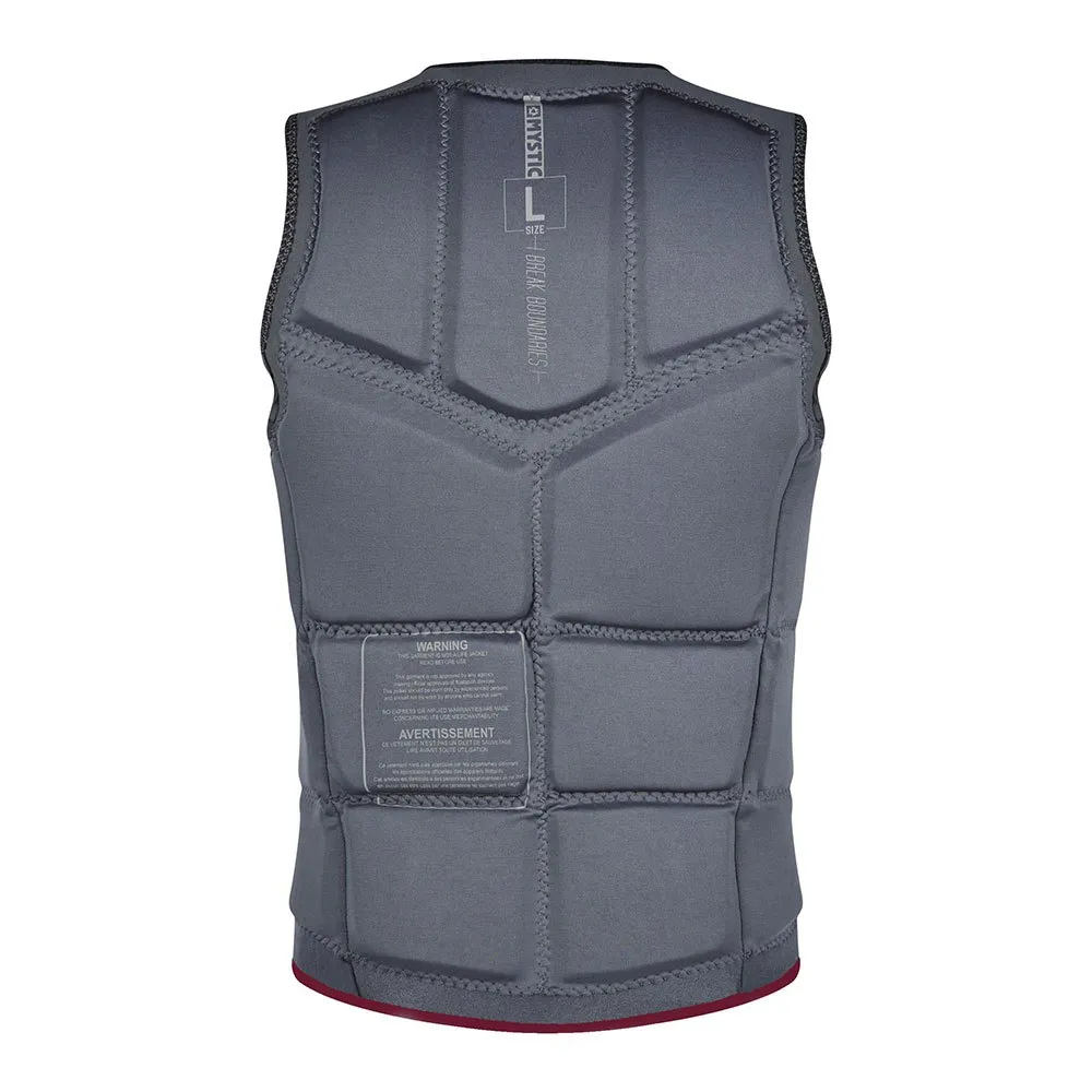 Купить Mystic 35205.200182-322-xxxs Защитный жилет Star Fzip Wake CE Oxblood Red 35x25x10 3XS 7ft.ru в интернет магазине Семь Футов