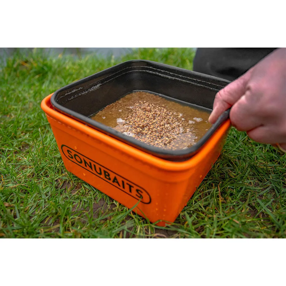 Купить Sonubaits s0950012 ящик для приманки EVA 5L Orange / Black 25x25x10 99 x 242 x 242 mm 7ft.ru в интернет магазине Семь Футов