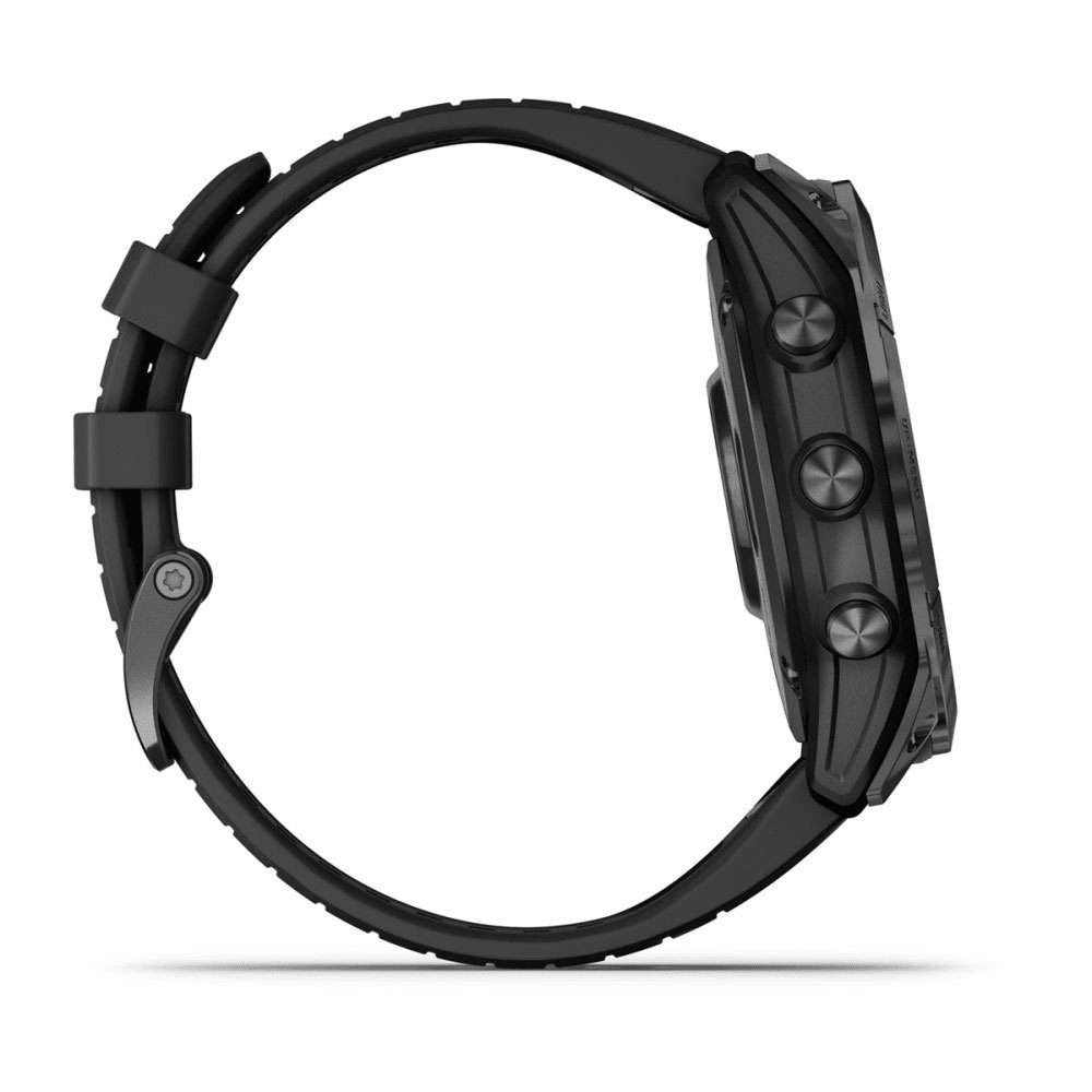 Купить Garmin 010-02778-11 Часы Fenix 7X Pro Sapphire Solar Серебристый Carbon Grey Titanium / Black Band 7ft.ru в интернет магазине Семь Футов