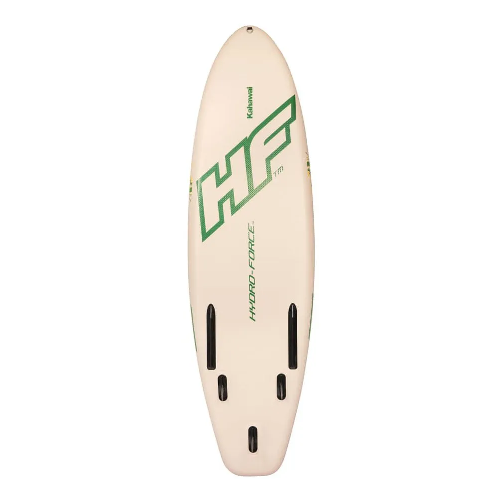 Купить Bestway 91660 Надувной комплект для падлбординга Hydro-Force Kahawai 10´2´´ Green / Cream / Yellow 130x60x30 310 cm 7ft.ru в интернет магазине Семь Футов