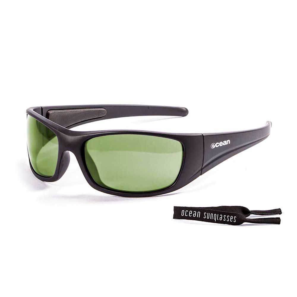 Купить Ocean sunglasses 3402.0 поляризованные солнцезащитные очки Bermuda Matte Black / Green 7ft.ru в интернет магазине Семь Футов