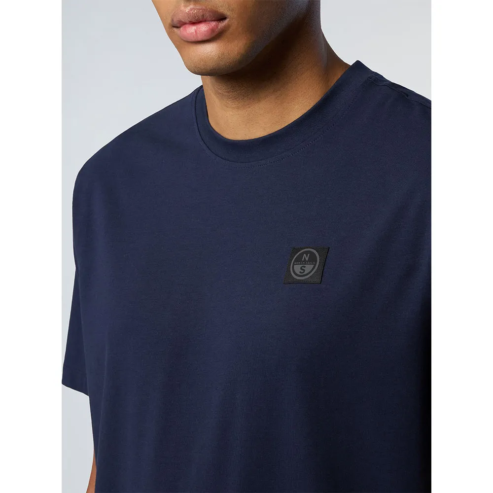 Купить North sails 693037-0802-XXL Футболка с коротким рукавом Logo 693037 Голубой Navy Blue 2XL 7ft.ru в интернет магазине Семь Футов