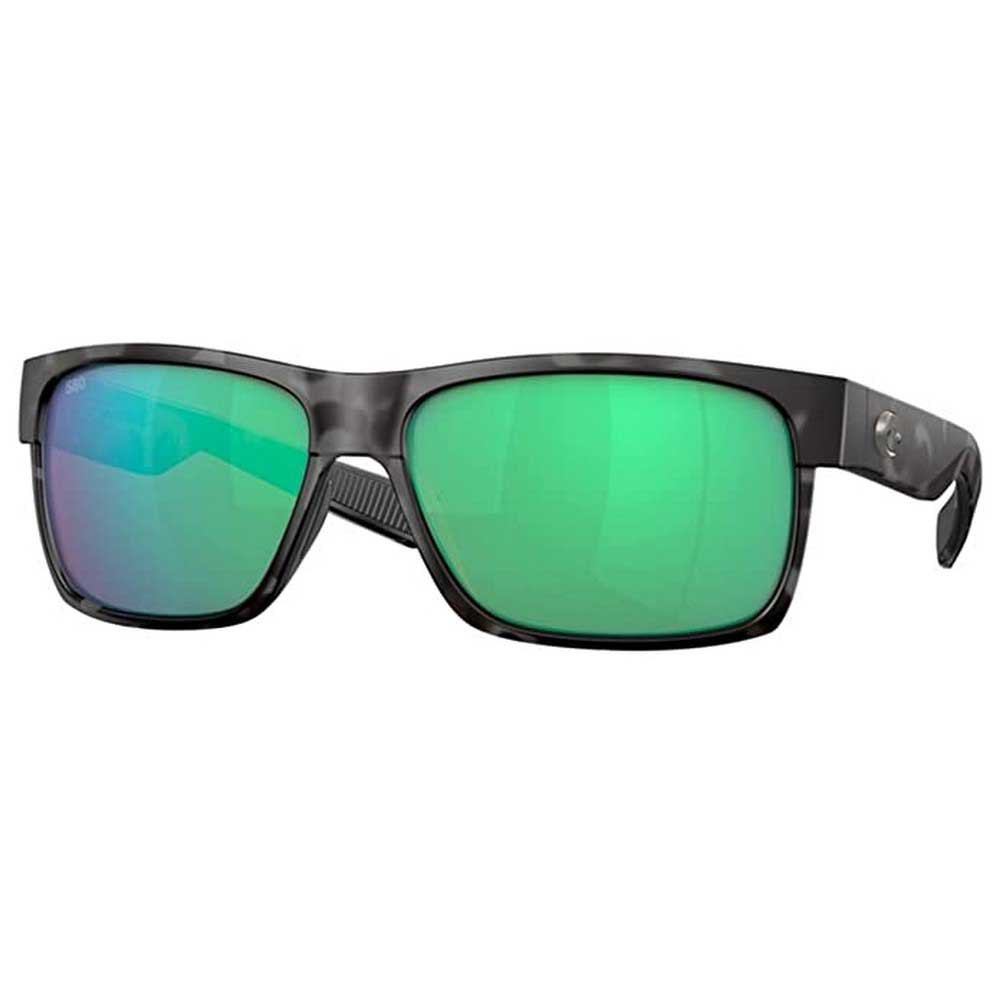 Купить Costa 06S9026-90263760 поляризованные солнцезащитные очки Half Moon Tiger Shark Green Mirror 580G/CAT2 7ft.ru в интернет магазине Семь Футов
