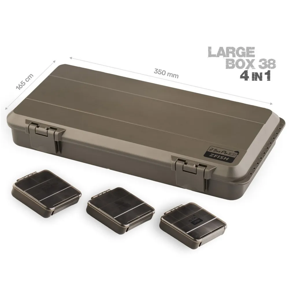 Купить Zfish zf-7420 коробка для мелких деталей Z-Box PRO 38 15x10x4 7ft.ru в интернет магазине Семь Футов
