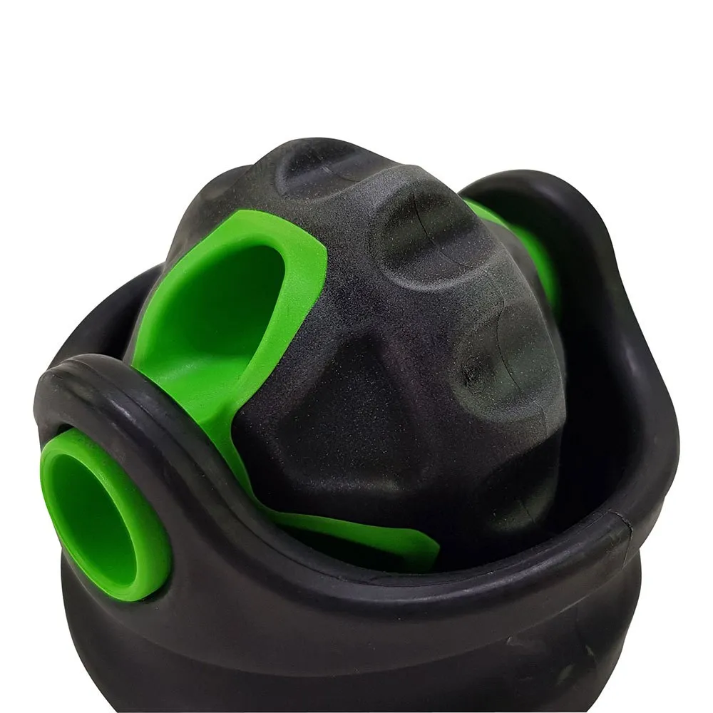 Купить Tunturi 14tusyo028 массажный мяч Muscle Black / Green 10x10x10 7ft.ru в интернет магазине Семь Футов
