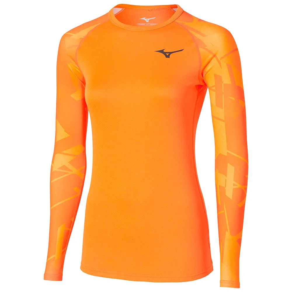 Купить Mizuno a2gac705-54-l Базовый слой с длинным рукавом Virtual Body G5 Tangelo 30x20x5 7ft.ru в интернет магазине Семь Футов