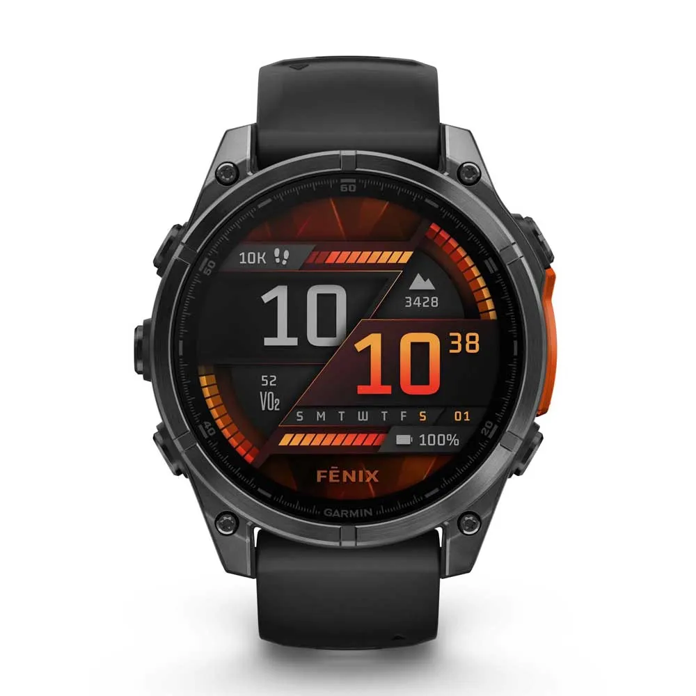 Купить Garmin 010-02904-00 Smartwatch Fenix 8 AMOLED 47 mm  Black 7ft.ru в интернет магазине Семь Футов