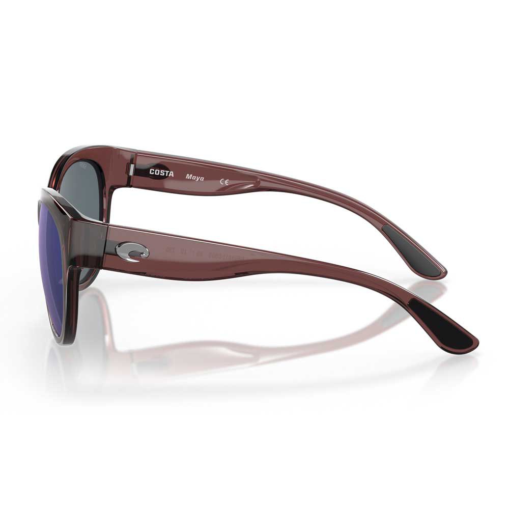 Купить Costa 06S9011-90110655 Зеркальные поляризованные солнцезащитные очки Maya Shiny Urchin Crystal Blue Mirror 580P/CAT3 7ft.ru в интернет магазине Семь Футов