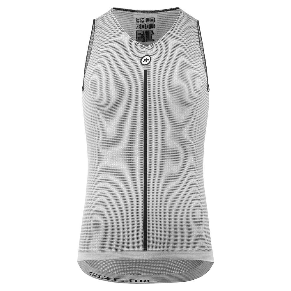 Купить Assos P11.40.448.1O.II Безрукавная базовая футболка P1 Серый Grey Series II 7ft.ru в интернет магазине Семь Футов