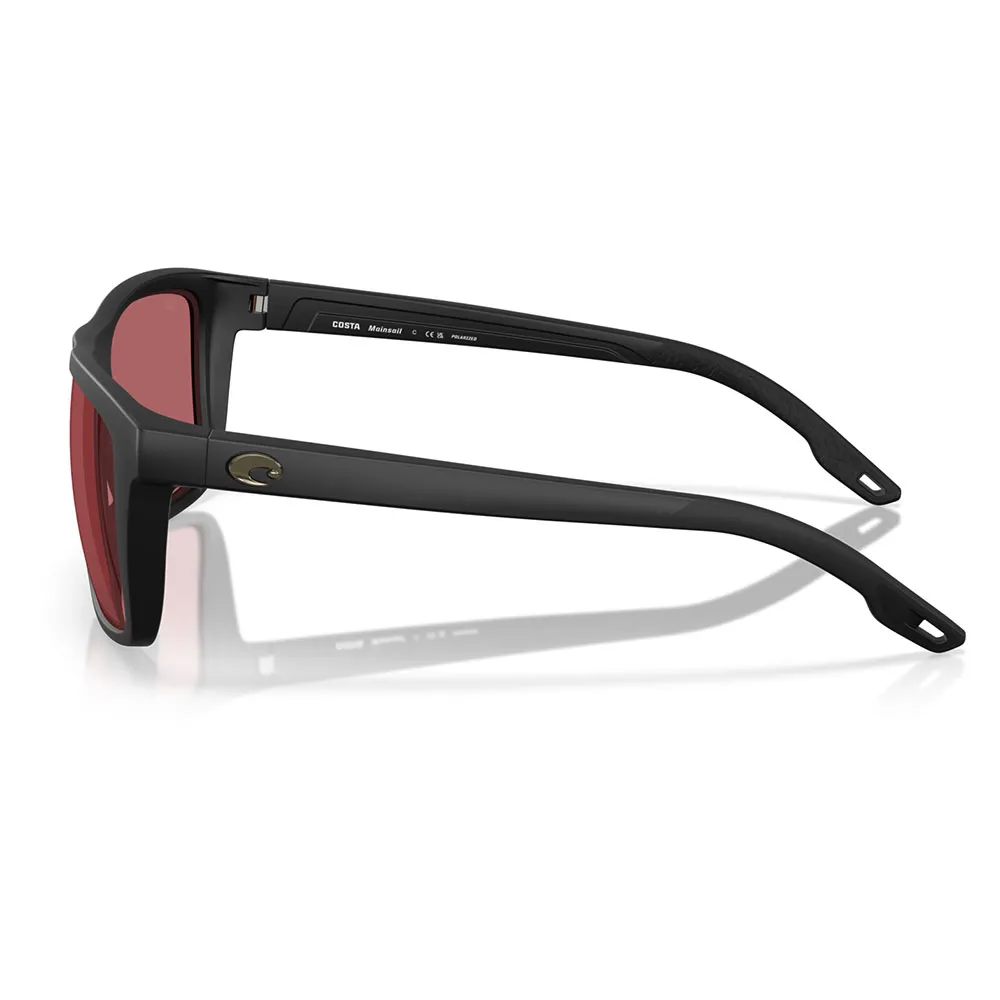 Купить Costa 06S9107-91071355 поляризованные солнцезащитные очки Mainsail Matte Black Rose 580G/CAT3 7ft.ru в интернет магазине Семь Футов
