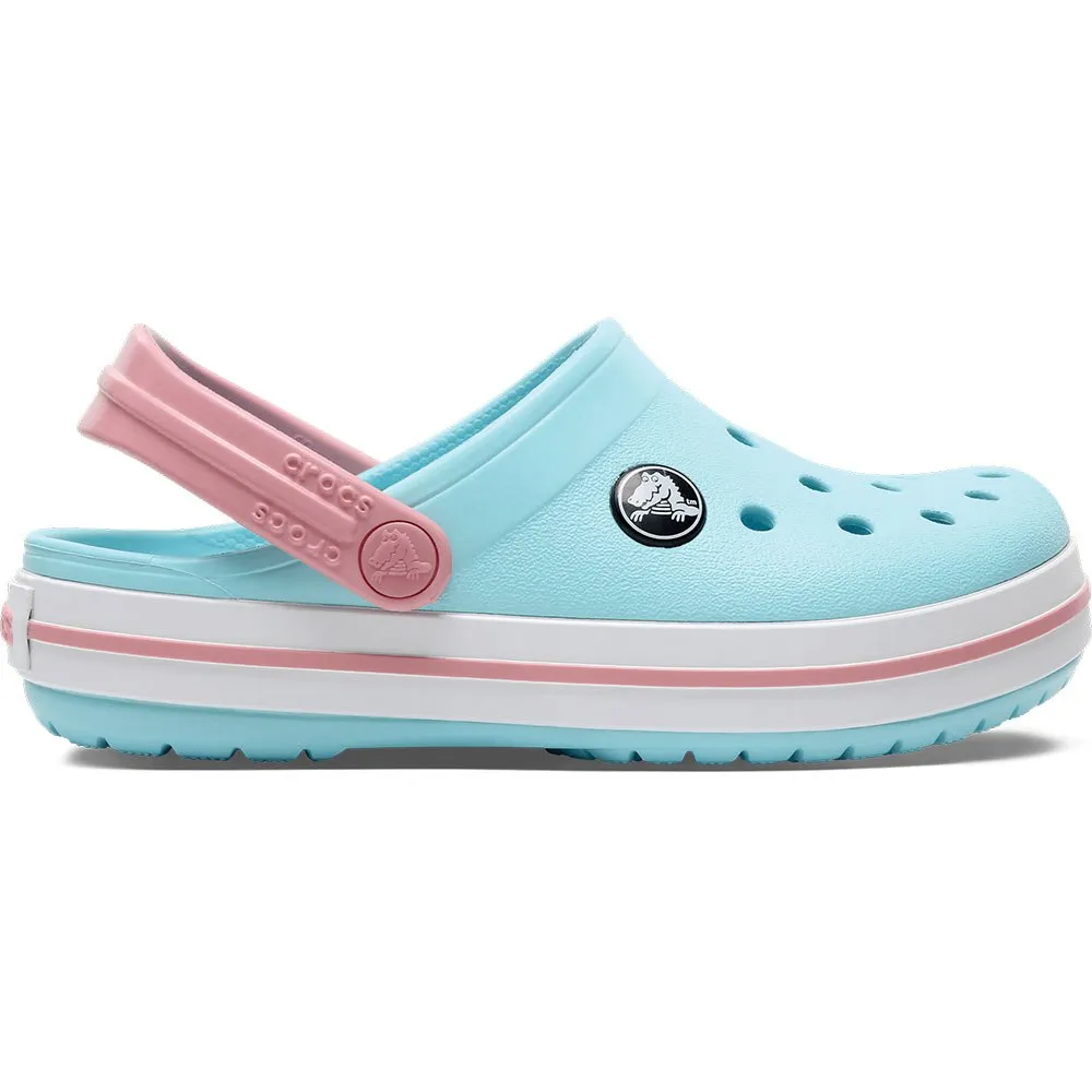 Купить Crocs 207005-4s3-c10 Деревянные башмаки Crocband Ice Blue / White 35x25x15 EU 27 7ft.ru в интернет магазине Семь Футов