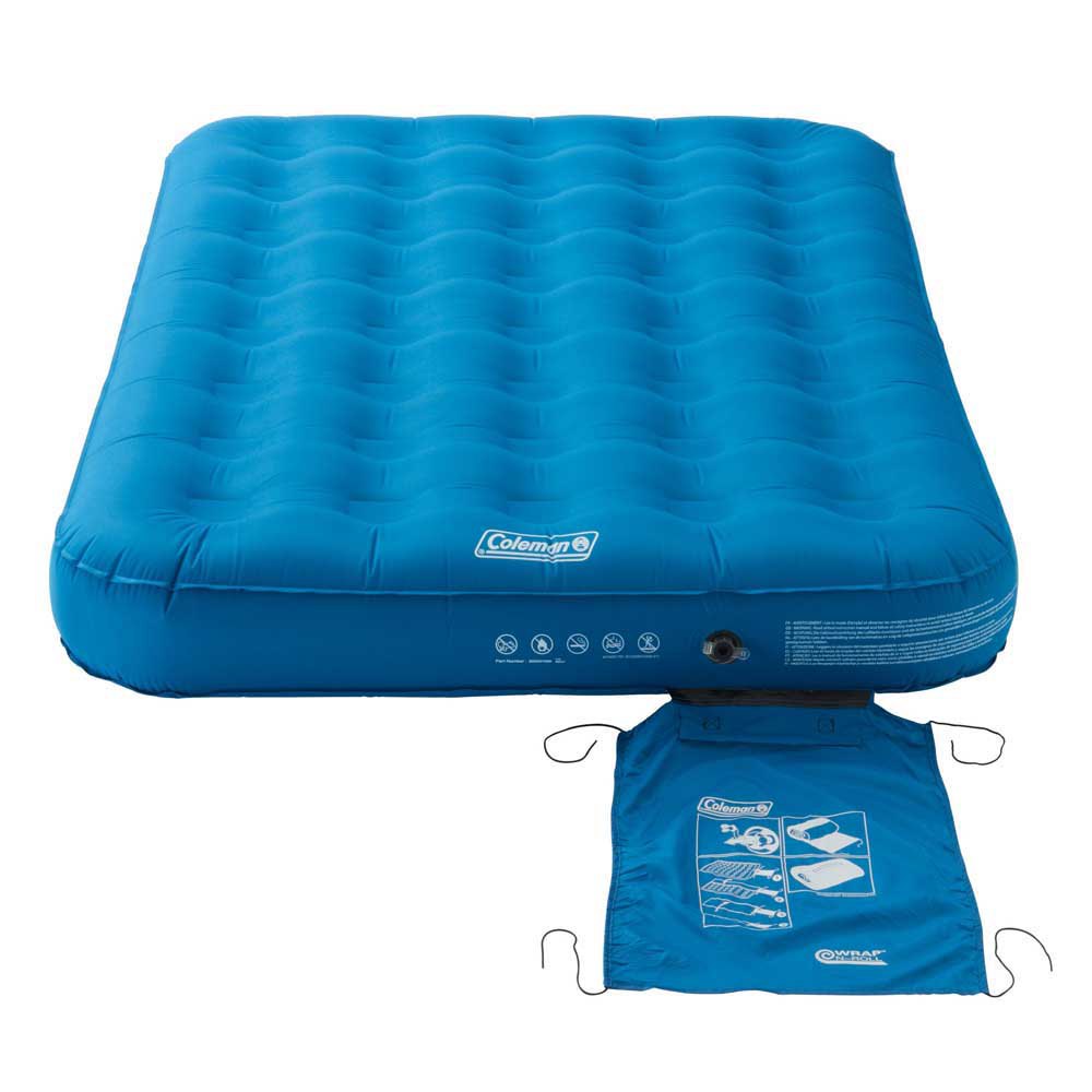 Купить Coleman 2000031638 Extra Durable Double Надувной матрас Голубой Blue 7ft.ru в интернет магазине Семь Футов