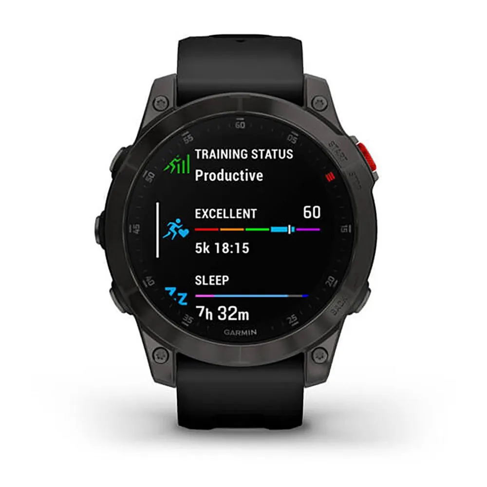 Купить Garmin R-15409311-010-02582-11 Часы Epix 2 отремонтированы Черный Black Titanium 7ft.ru в интернет магазине Семь Футов