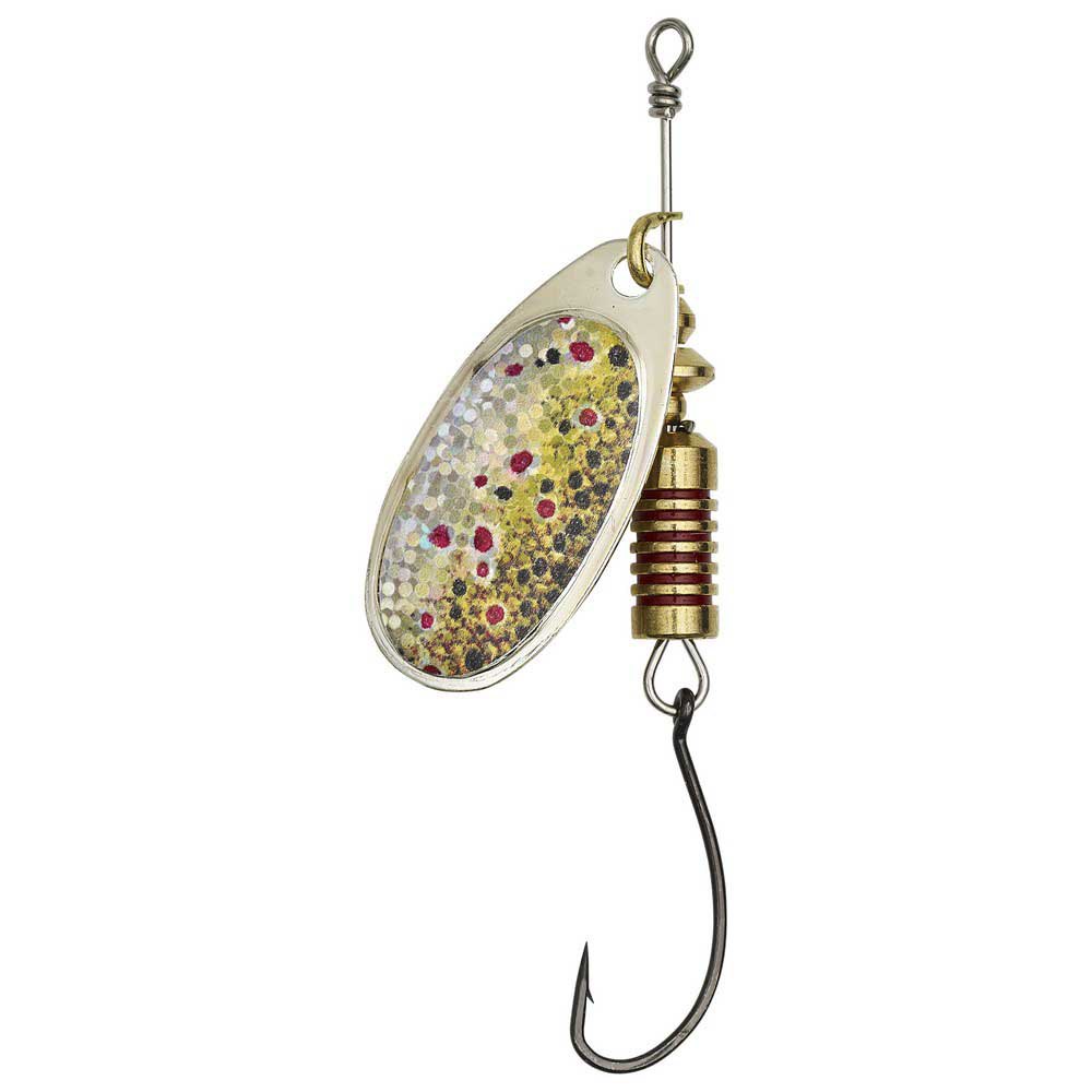 Купить Effzett 5130703 Single Hook Spinner Ложка 3g  Rainbow Trout 7ft.ru в интернет магазине Семь Футов