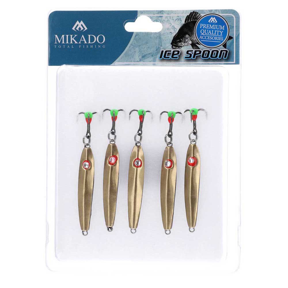 Купить Mikado PMB-I12-4.4-01 Ice 12 Ложка 44 Mm 4.3g  Gold 7ft.ru в интернет магазине Семь Футов