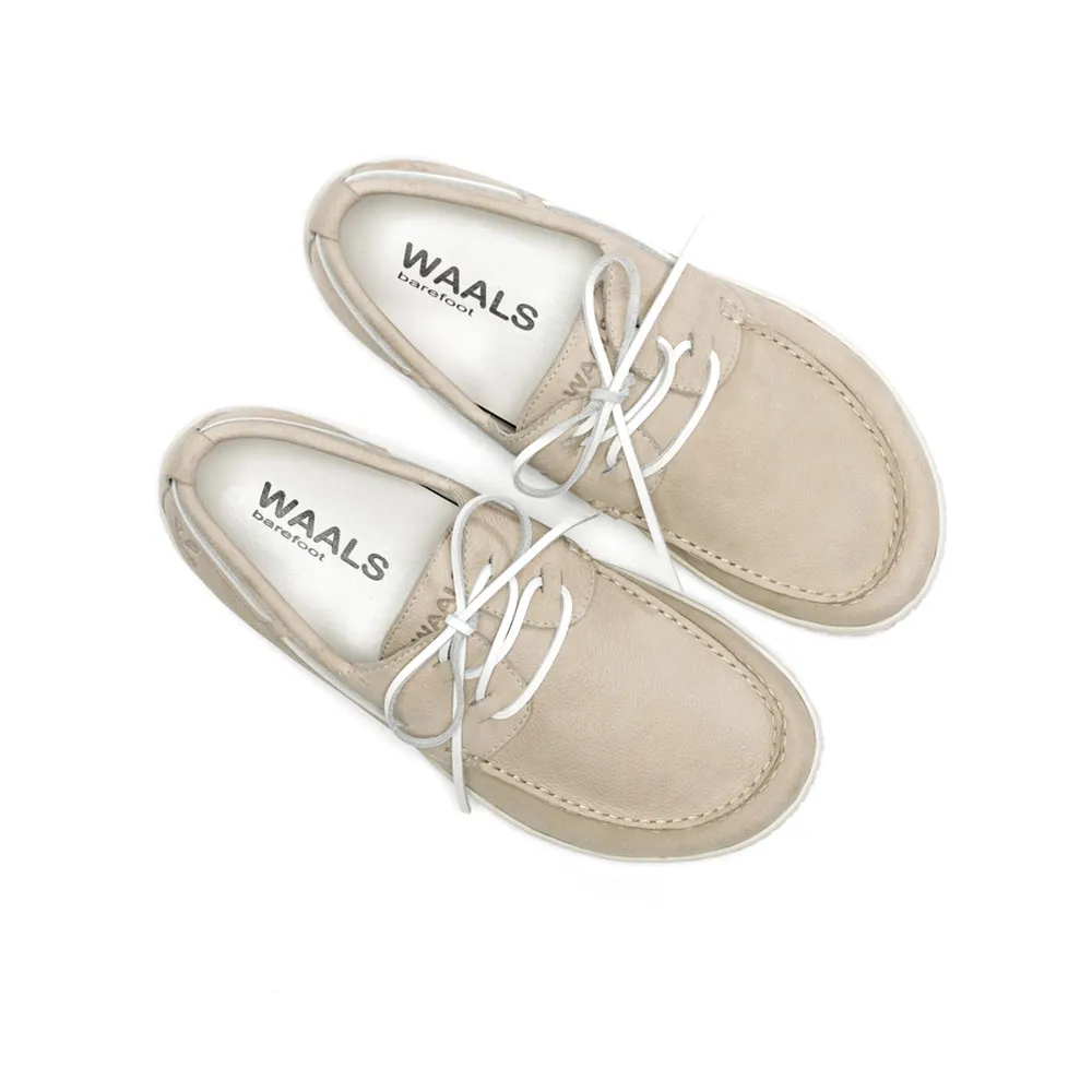 Купить Waals 83-sesame-42 Палубные туфли Sidney Barefoot Beige 35x25x15 EU 42 7ft.ru в интернет магазине Семь Футов
