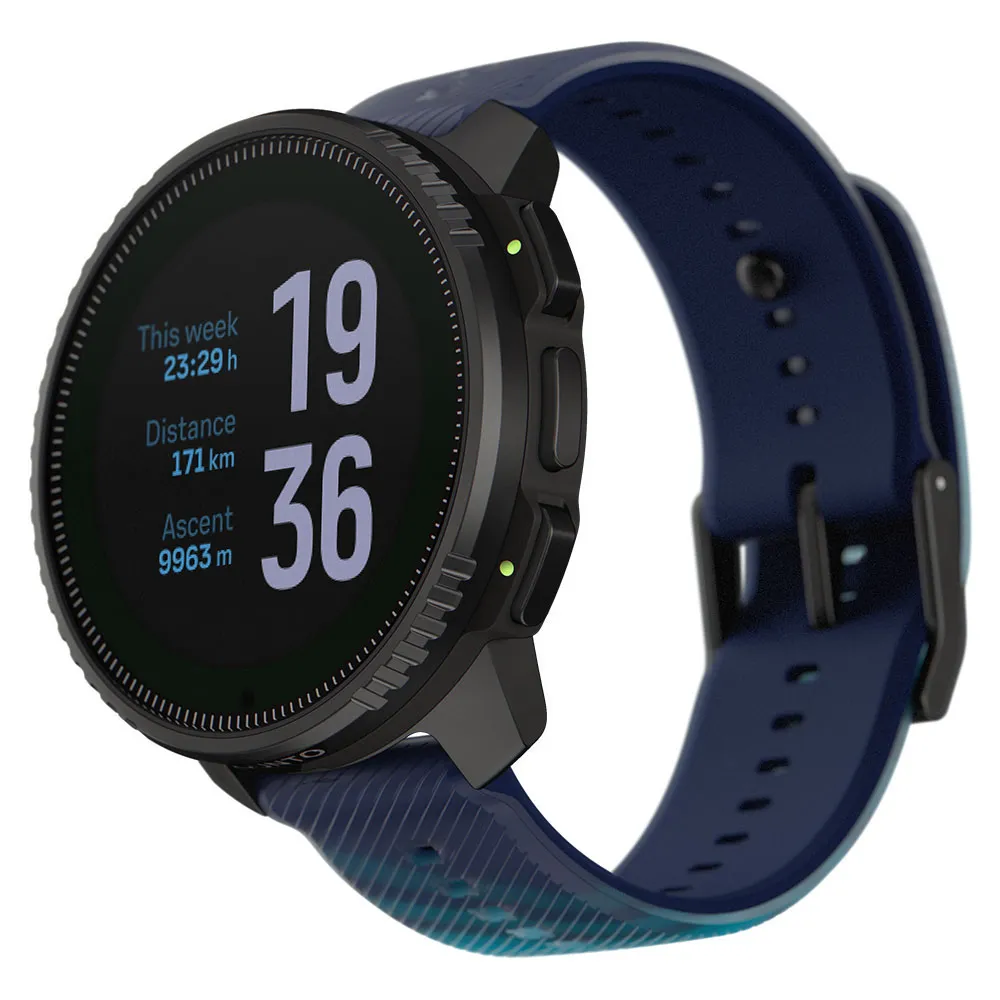 Купить Suunto SS051032000 Часы Vertical Solar UTMB World Series Голубой All Black / Navy Blue 7ft.ru в интернет магазине Семь Футов