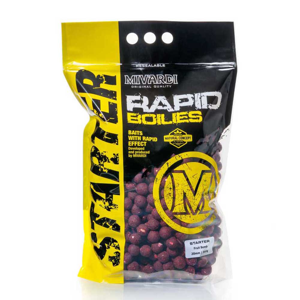 Купить Mivardi M-RABOSTFRB3520 Rapid Starter Fruit Bomb Бойлы  Brown 20 mm 7ft.ru в интернет магазине Семь Футов