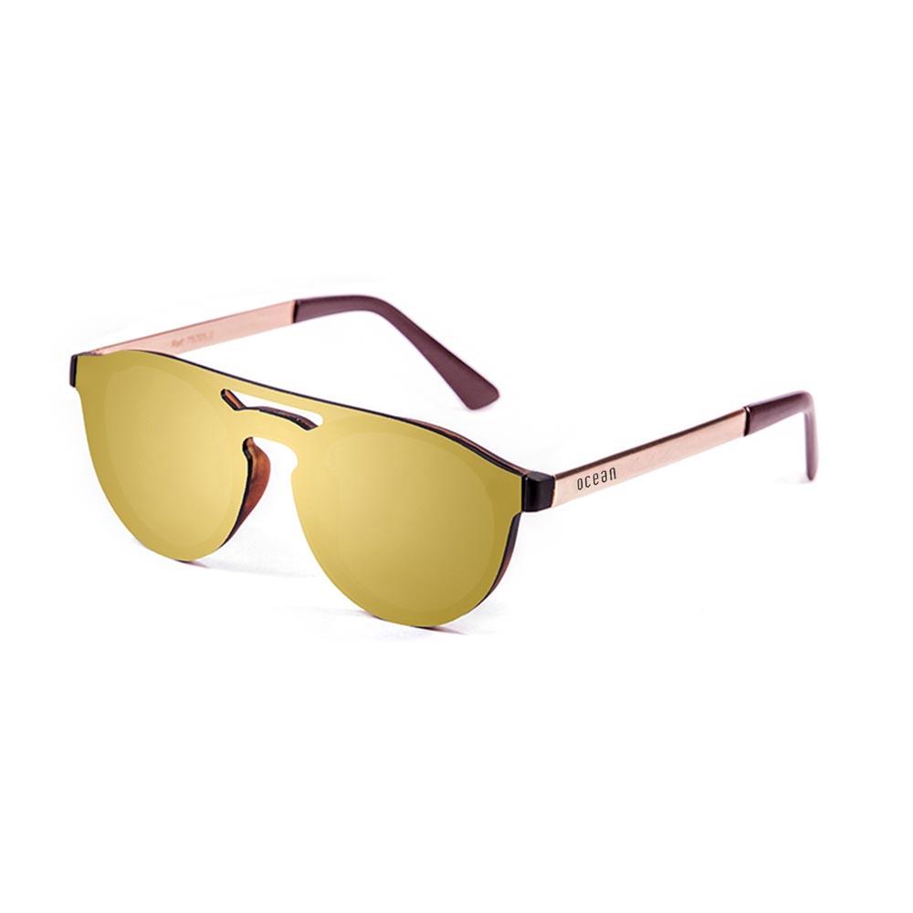 Купить Ocean sunglasses 75202.2 Солнцезащитные очки San Marino Matte Demy Brown Brown Flat/CAT3 7ft.ru в интернет магазине Семь Футов