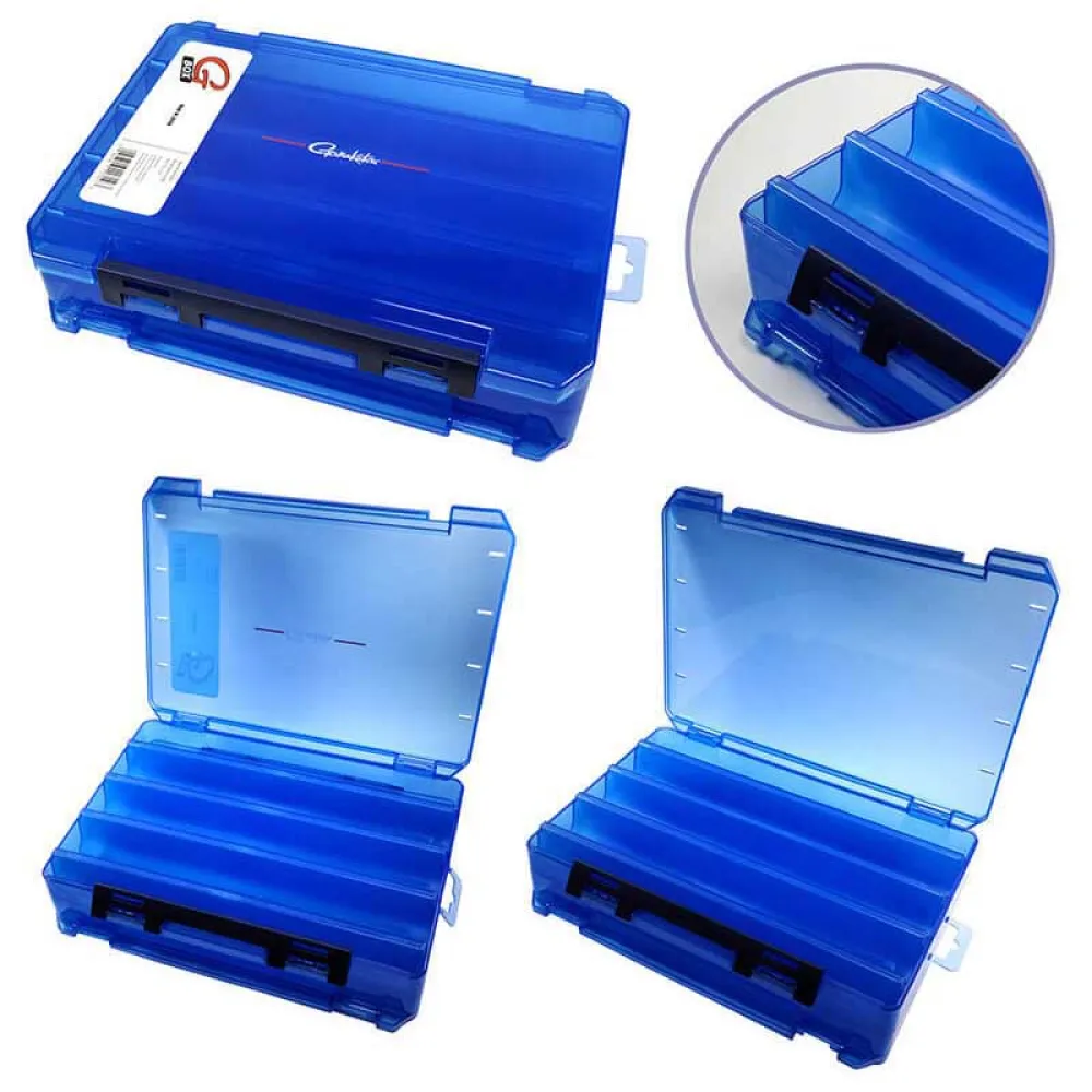 Купить Gamakatsu 000001-00000-01497-00 коробка для приманок Reversible V 3600 Blue 25.5 x 19 x 6 cm 7ft.ru в интернет магазине Семь Футов