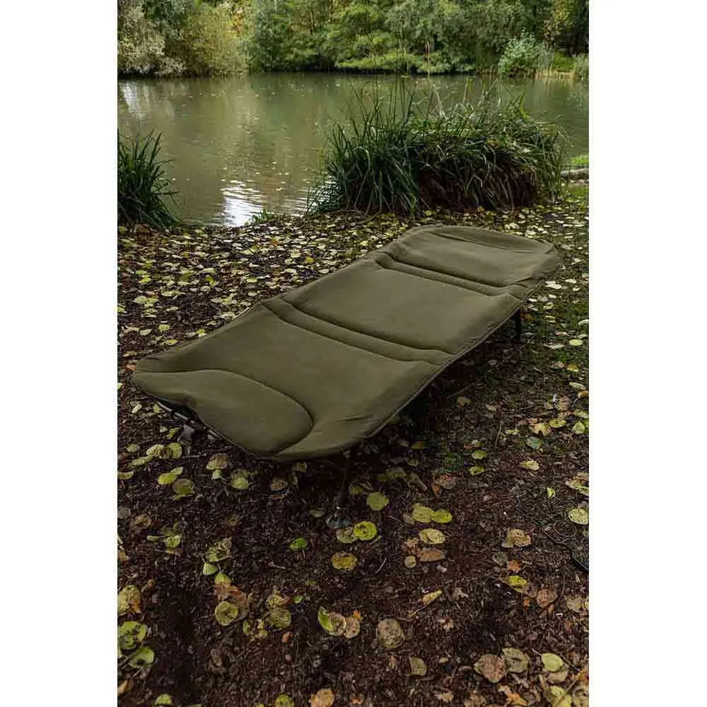 Купить Fox international cbc140 Раскладушка для Карпфишинга EOS Sleep System Camo 100x75x20 7ft.ru в интернет магазине Семь Футов