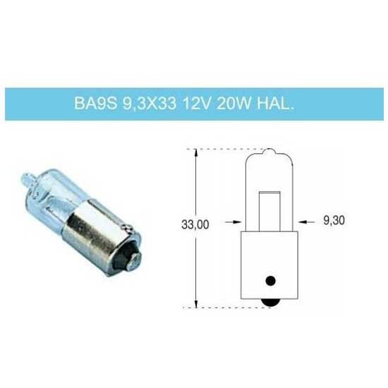 Купить Euromarine OBT131348 BA 9S 12V 20W Галогенная Лампа Серебристый Clear 7ft.ru в интернет магазине Семь Футов