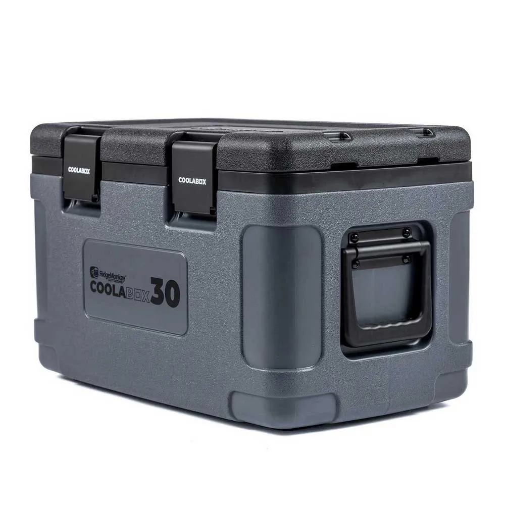 Купить Ridgemonkey out094-jet Жесткий переносной кулер CoolaBox 30L Dark Grey 58x35x35 55.5 x 33.5 x 33.5 cm 7ft.ru в интернет магазине Семь Футов