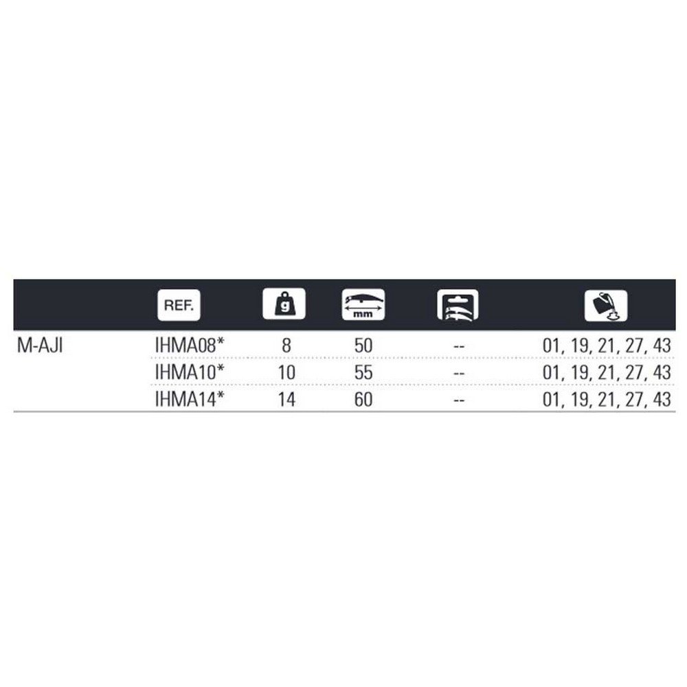 Купить Hart IHMA1027 Мягкая приманка M-AJI 55 mm 10g  27 7ft.ru в интернет магазине Семь Футов