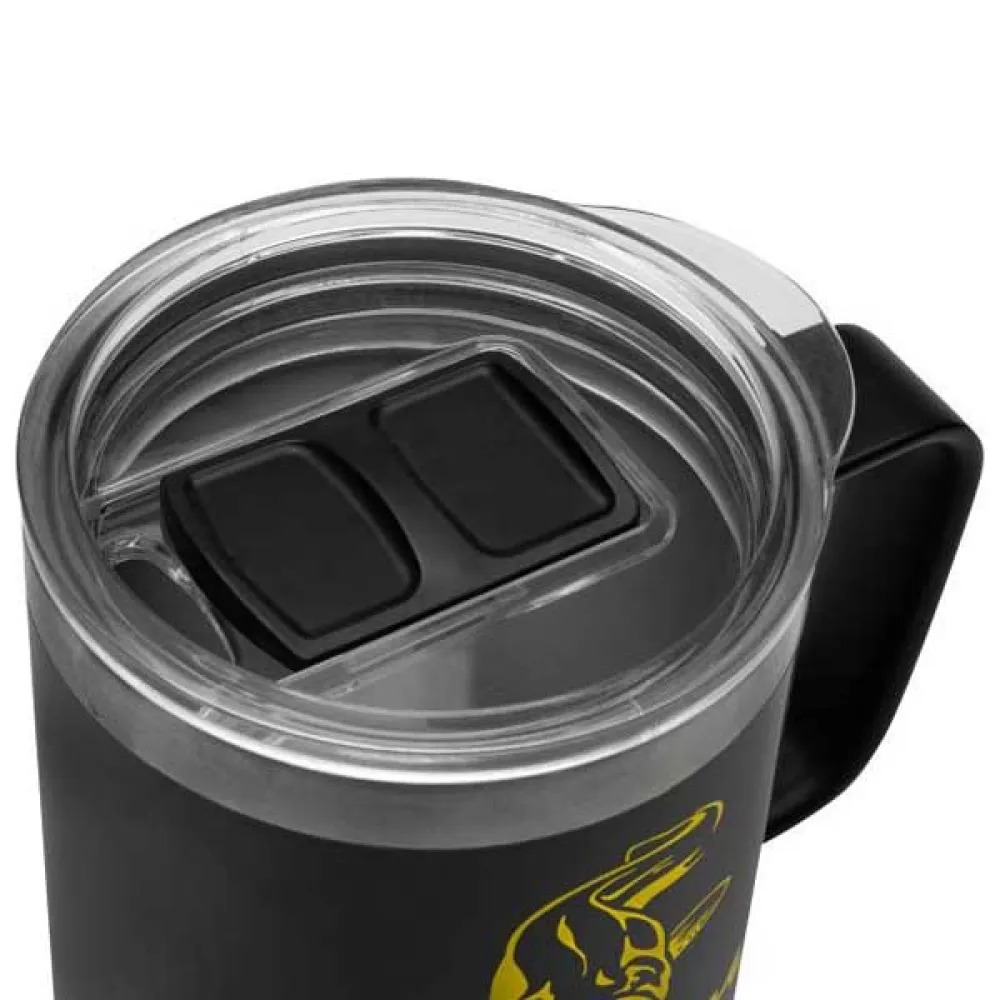 Купить Black cat bo100001-unit Кружка Stainless Steel Thermal Black / Yellow 15x15x15 7ft.ru в интернет магазине Семь Футов