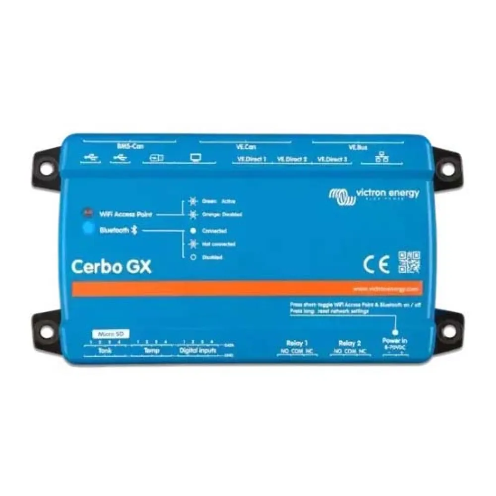 Купить Victron energy bpp900450110 Контроллер заряда Cerbo GX MK2 Blue 25x15x12 7ft.ru в интернет магазине Семь Футов