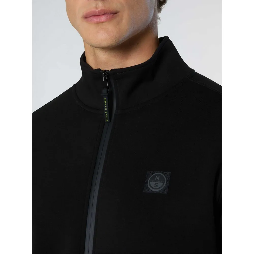Купить North sails 691095-0999-xl Толстовка на молнии 691095 Black 40x30x12 7ft.ru в интернет магазине Семь Футов