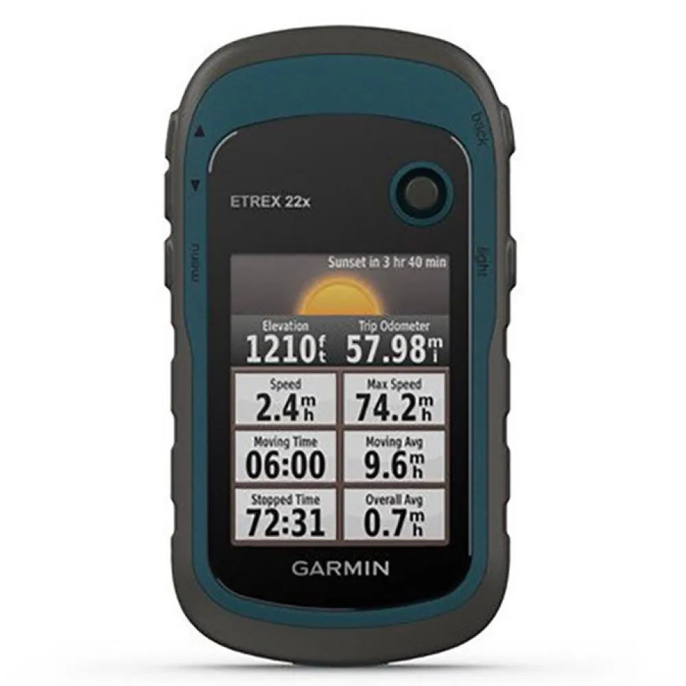 Купить Garmin R-8968275-010-02256-01 GPS eTrex 22X отремонтированы  Dark Grey / Blue 7ft.ru в интернет магазине Семь Футов