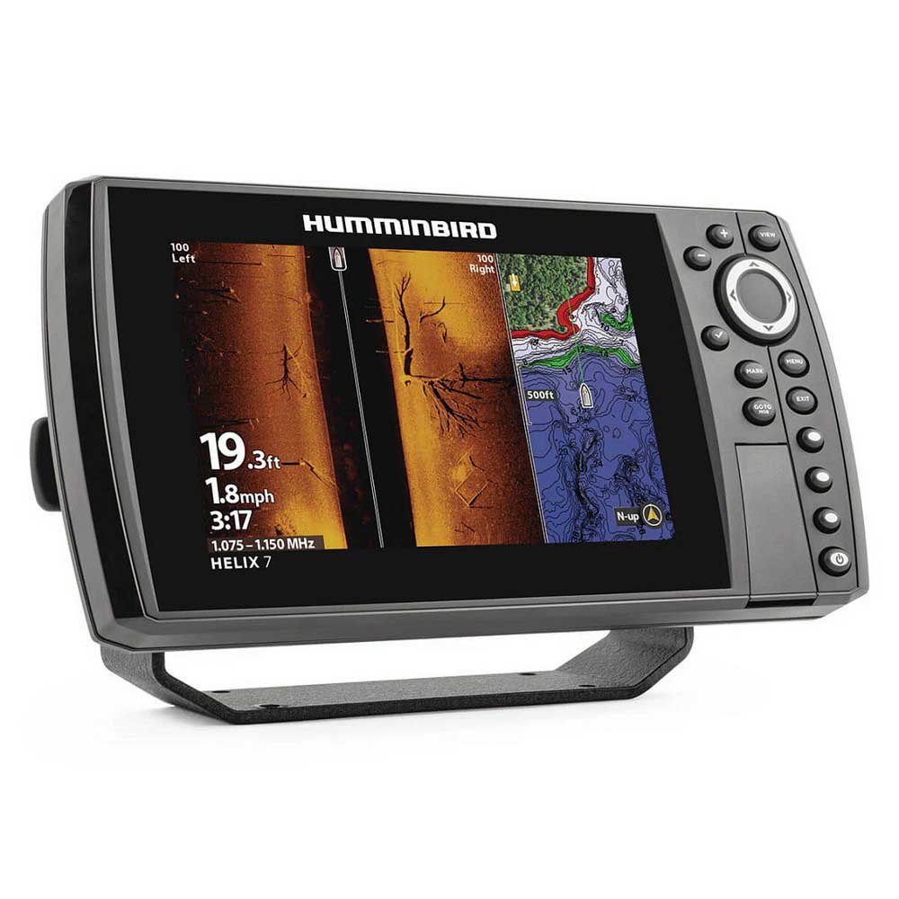 Купить Johnson outdoors inc NS-858 Helix 7 Chirp MSI GPS G4N 7´´ Многофункциональный дисплей Серебристый Black 7ft.ru в интернет магазине Семь Футов