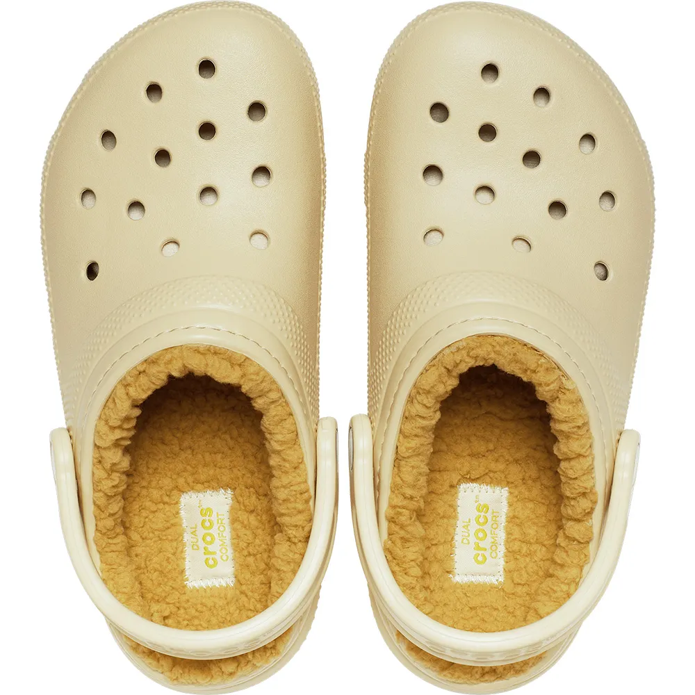 Купить Crocs 203591-0hx-m11 Деревянные башмаки Classic Lined Sesame 35x25x15 EU 45 7ft.ru в интернет магазине Семь Футов