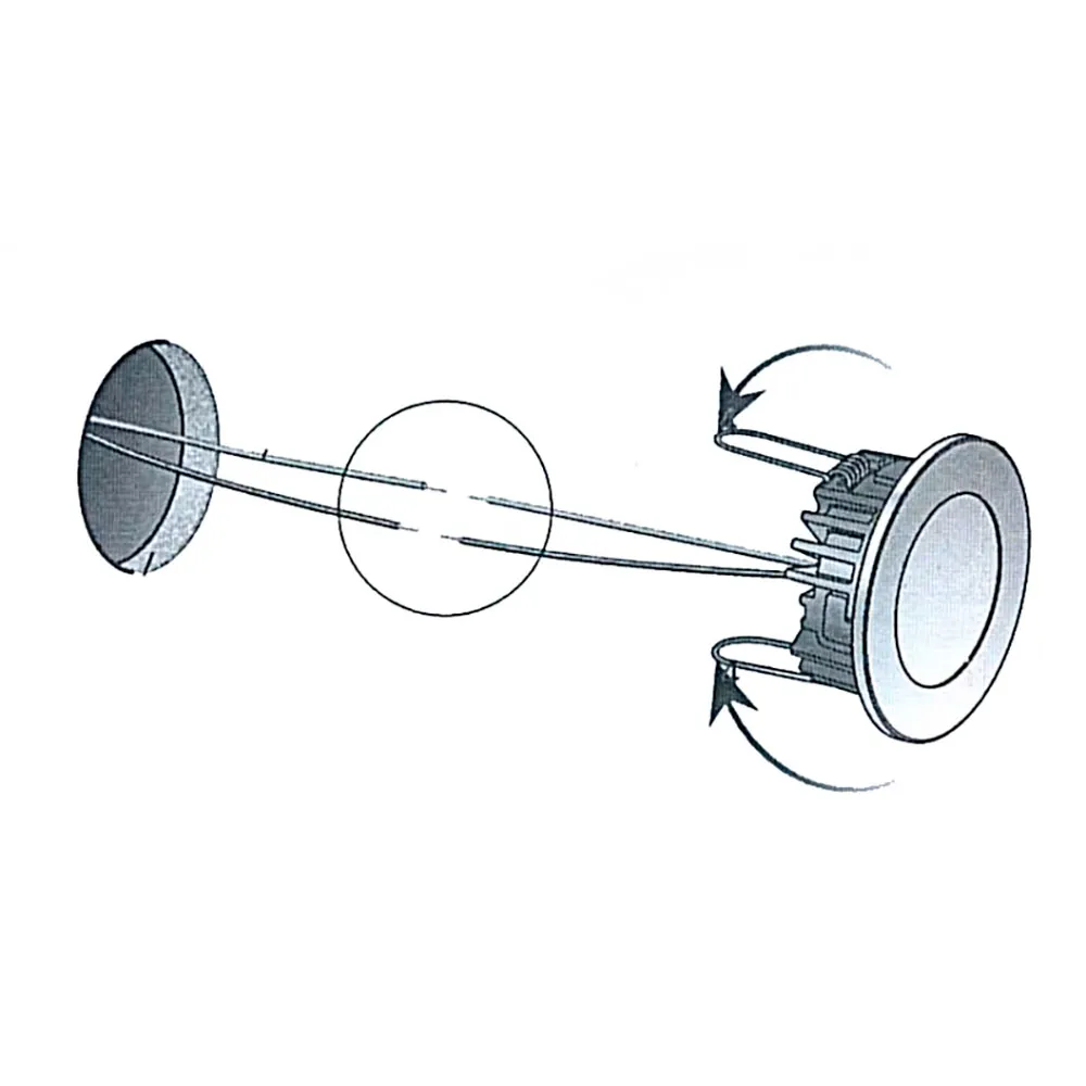 Купить Quick 4043009 свет Kai LP 65 mm 4W Grey / White 11x10x10 340 Lumens 7ft.ru в интернет магазине Семь Футов