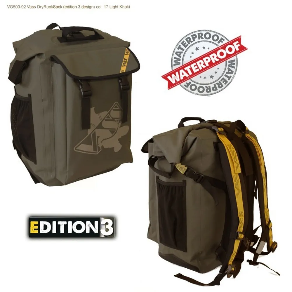 Купить Vass VG500-92/17/40 сухой мешок Edition 3 40L Зеленый  Light Khaki 7ft.ru в интернет магазине Семь Футов
