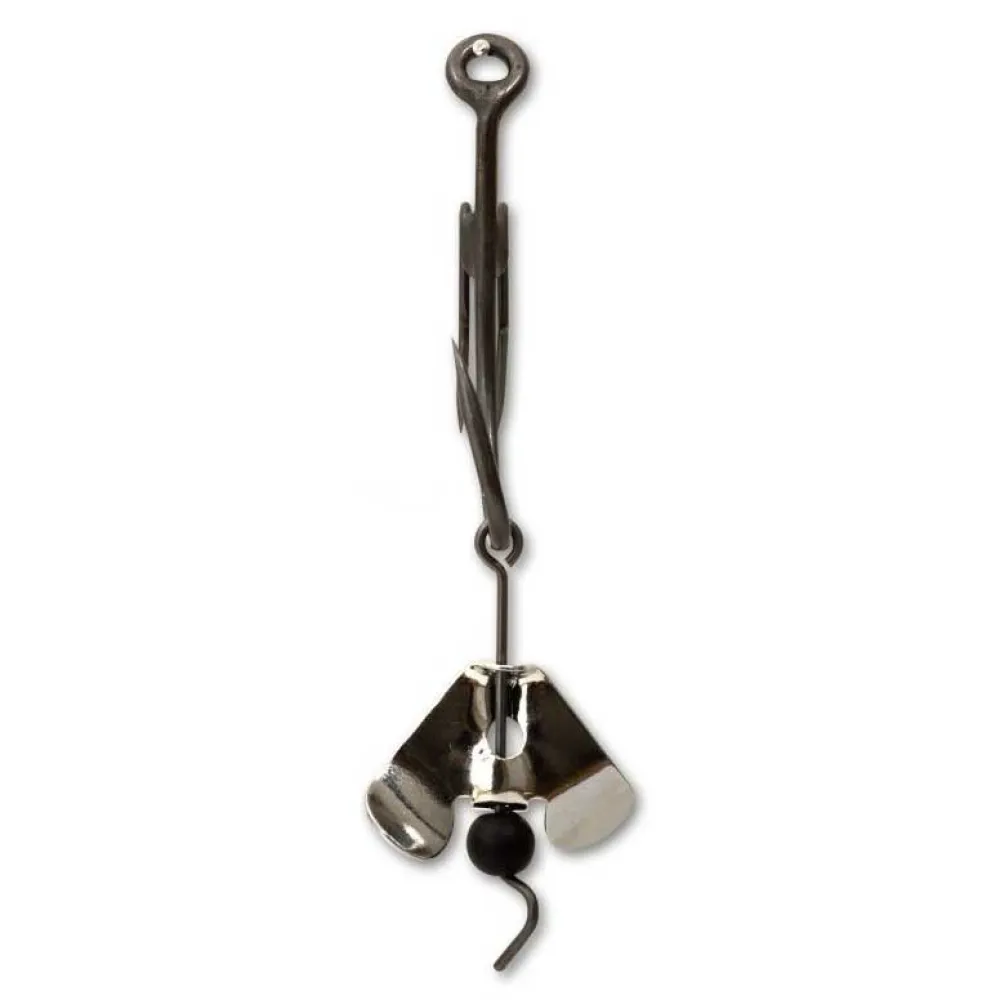 Купить Black cat 4479500-unit Однобородный крючок с бородкой Buzzer Silver 12x7x5 5/0 7ft.ru в интернет магазине Семь Футов