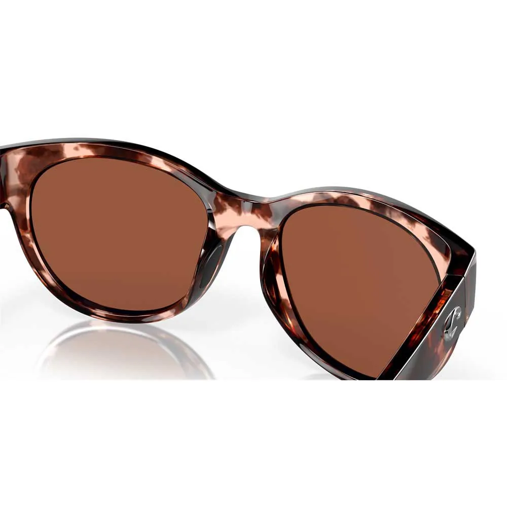 Купить Costa 06S9011-90110355 поляризованные солнцезащитные очки Maya Золотистый Shiny Coral Tortoise Copper 580P/CAT2 7ft.ru в интернет магазине Семь Футов